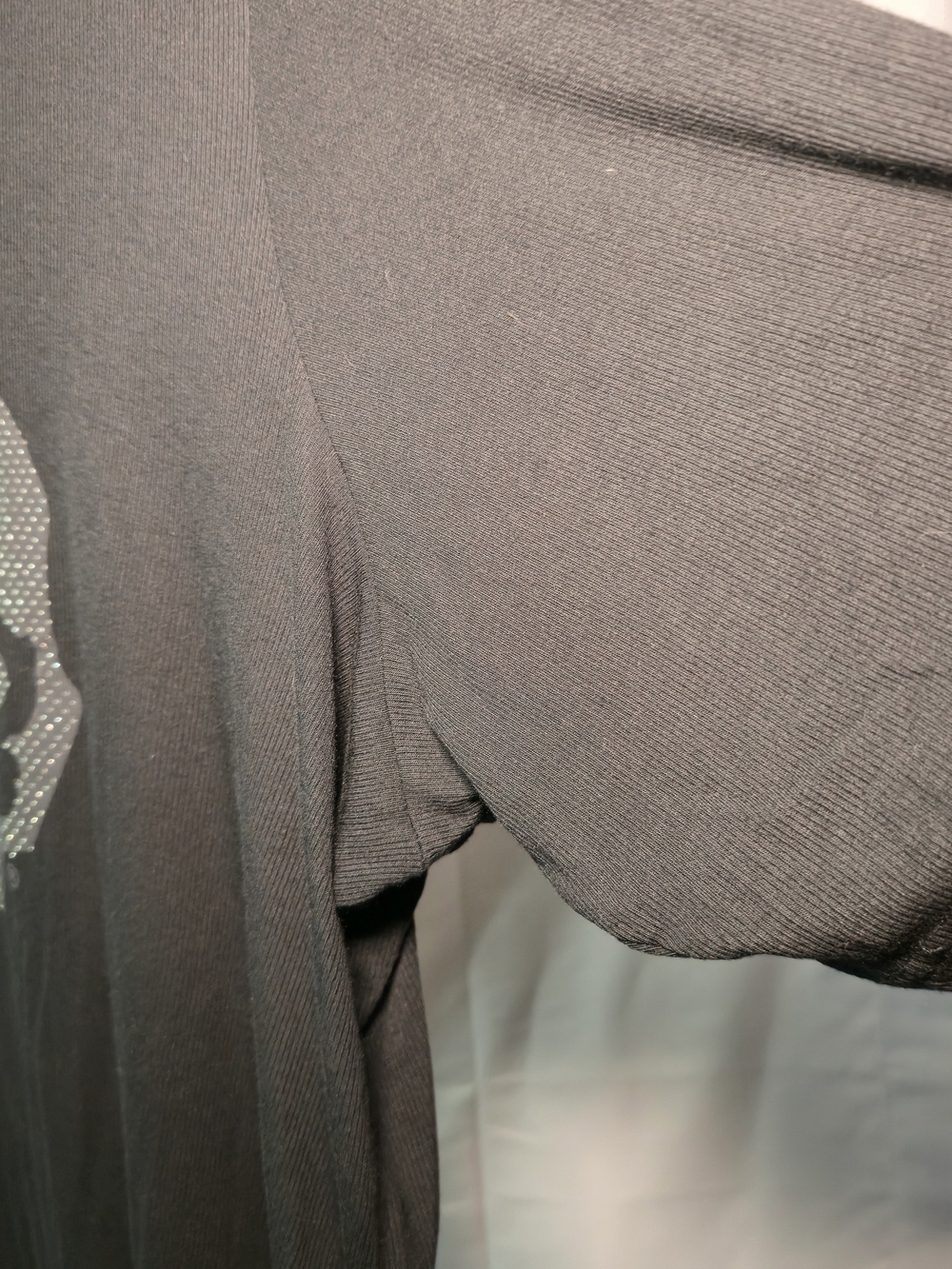 Women's HARLEY DAVIDSON Black WILLIE *Bling* Graphic T-Shirt Size 3W - Picture 6 of 6